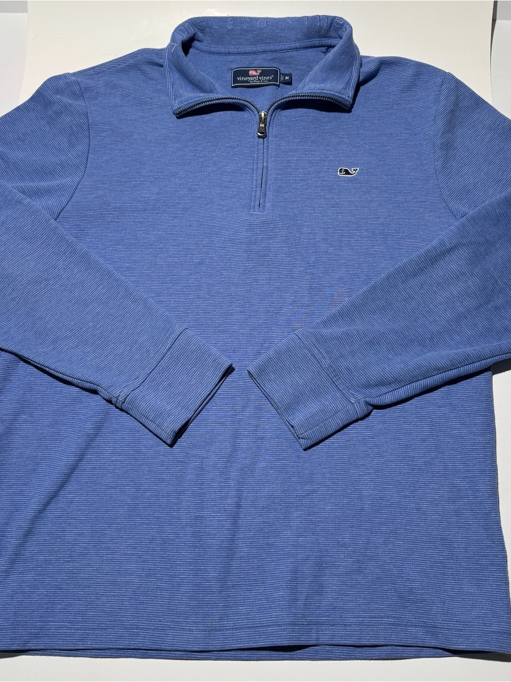 Vineyard Vines Salt Water 1/4 Zip Pullover Sweater Size Medium